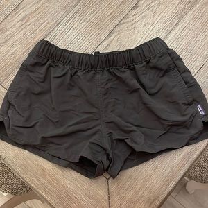 Black Patagonia shorts